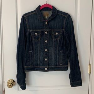 American Eagle Outfitters Dark Blue Denim Jacket